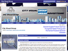 Tablet Screenshot of city-visual-group.ghidularadean.ro